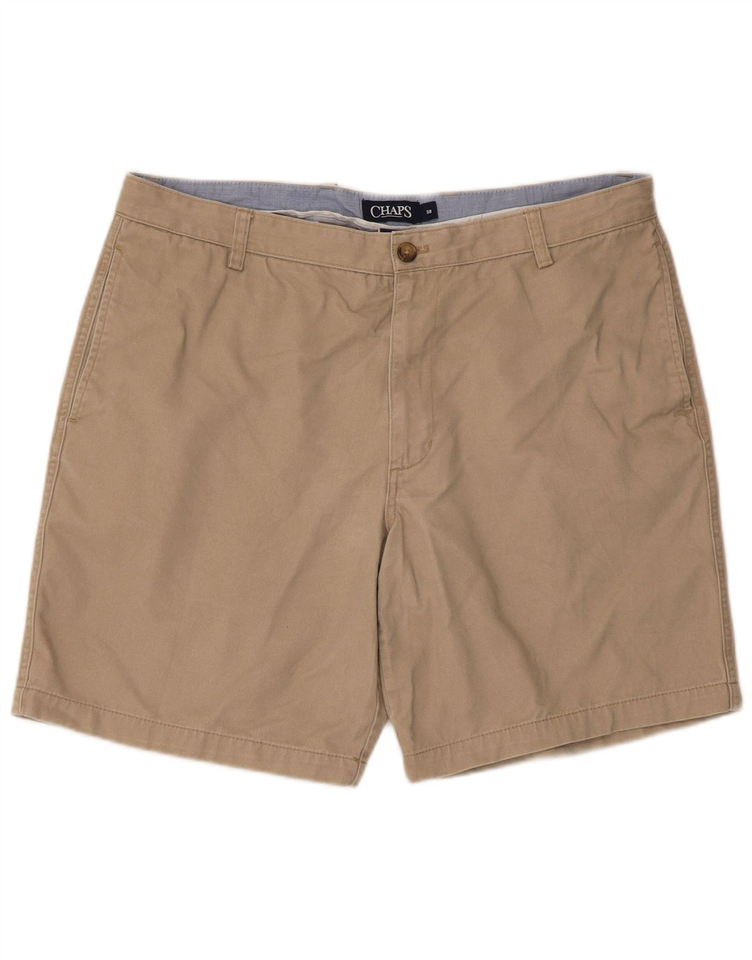Chaps Herre Chino Shorts W38 XL Beige Bomuld