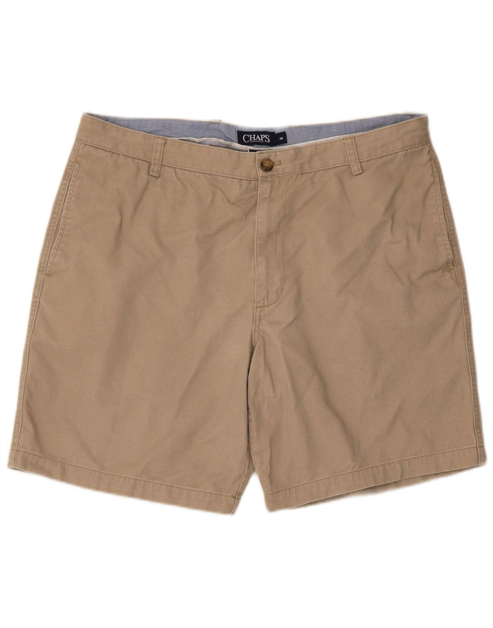 Chaps Herre Chino Shorts W38 XL Beige Bomuld