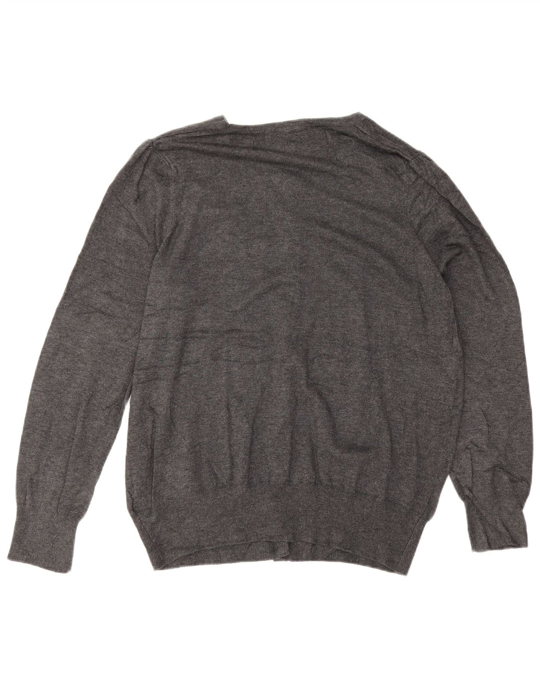 Marks & Spencer Dame Cardigan Sweater UK 20 2XL Grå Viscose