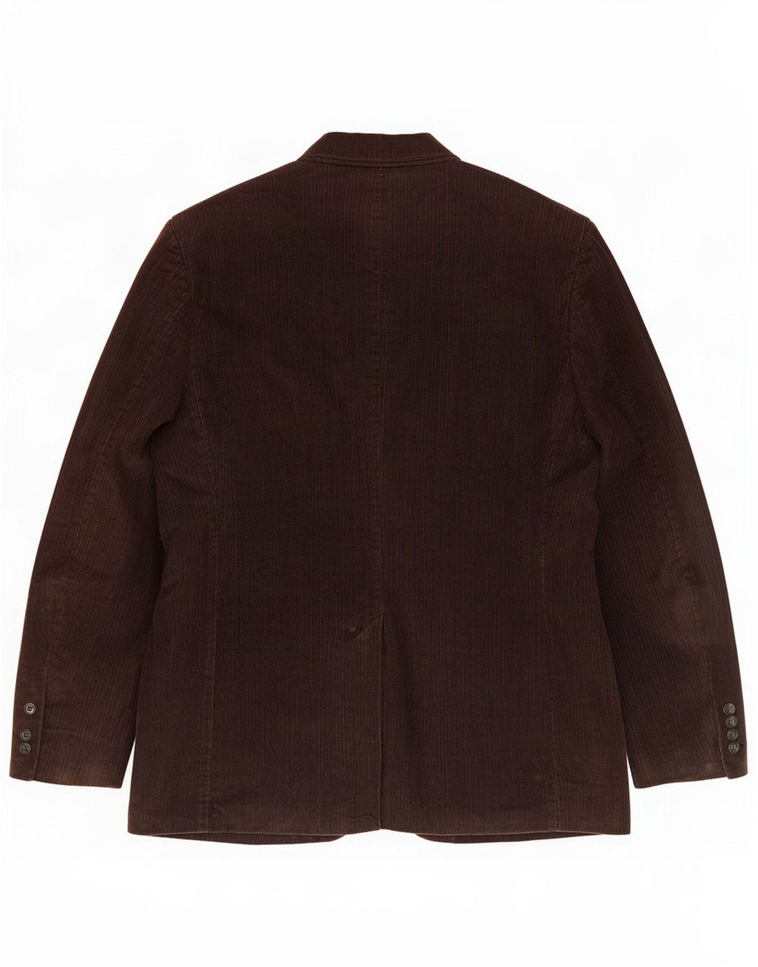 Marks & Spencer Herre 2-knaps Corduroy Blazer Jacket UK 38 Medium Brown