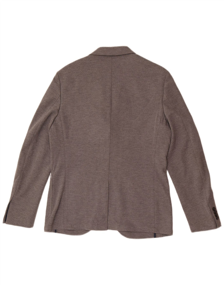 Jack Wills Herre 2 Button Blazer Jacket UK 38 Medium Grey Polyester Classic
