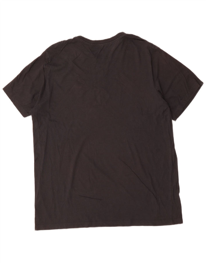 Nike T-shirt top til mænd XL sort bomuld