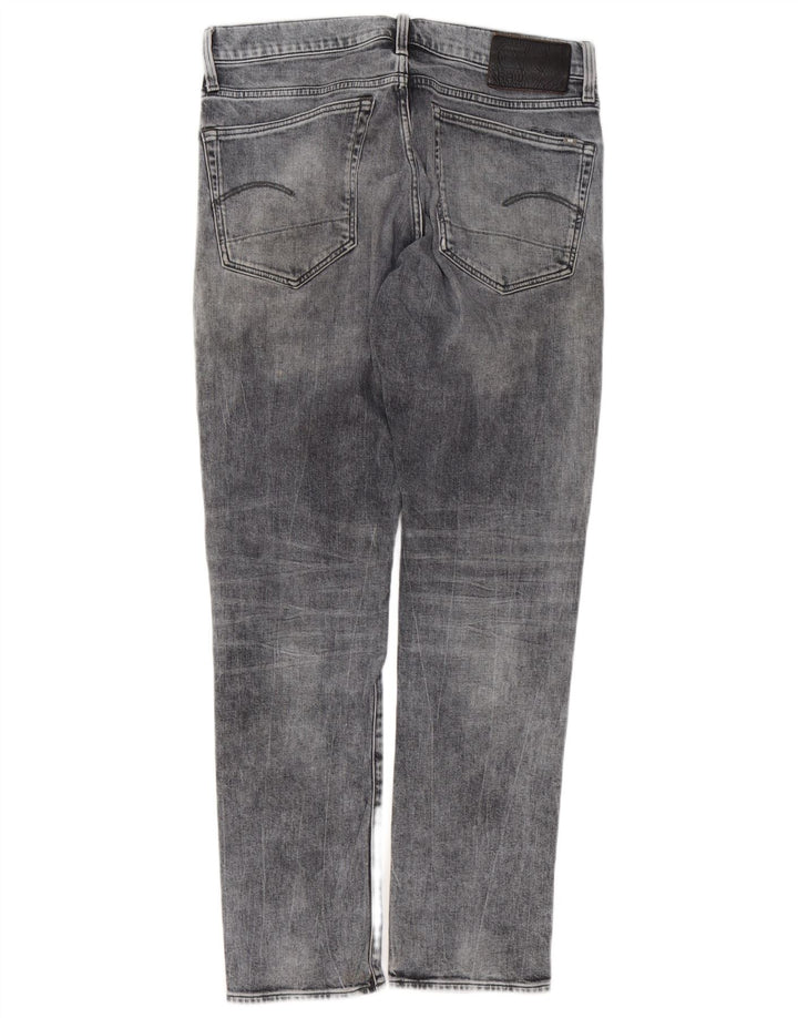 G-STAR Herre 3301 almindelige tilspidsede jeans W33 L32 Grå bomuld