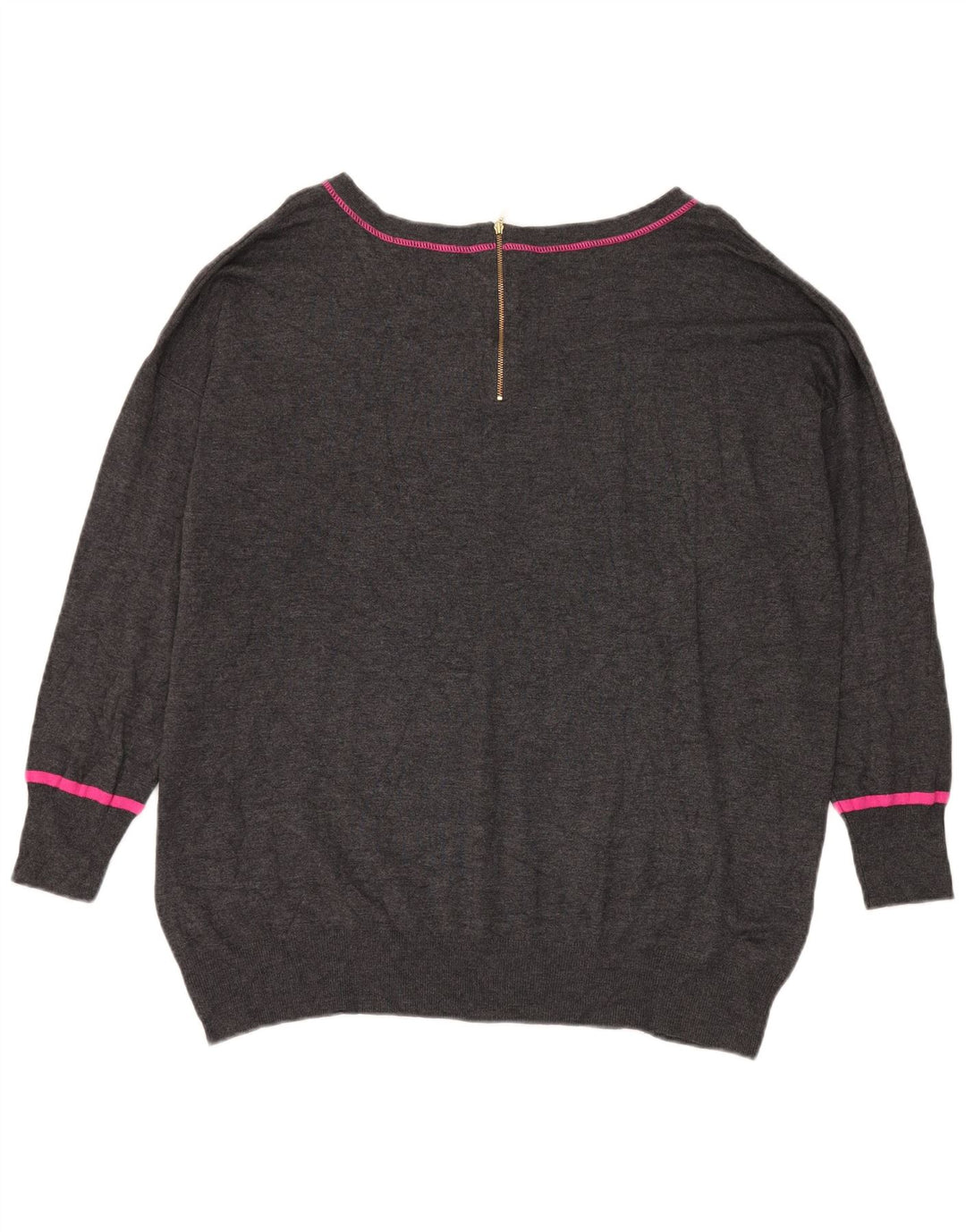 Marks & Spencer Dame Oversized Boat Neck sweater UK 20 2XL Grå