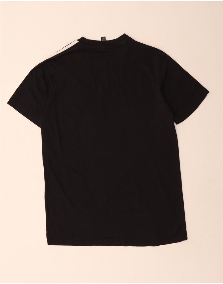 Adidas herre T-shirt top lille sort bomuld