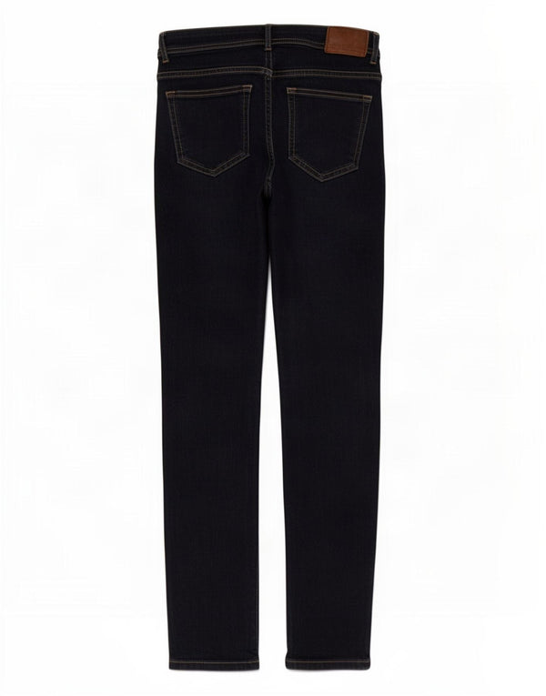 Zara Dame Z1975 Skinny Jeans med lav talje EU 38 Small W28 L31 Marineblå