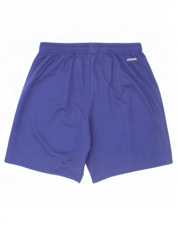 Adidas Boys Aeroready Sports Shorts 11-12 år Blå polyester