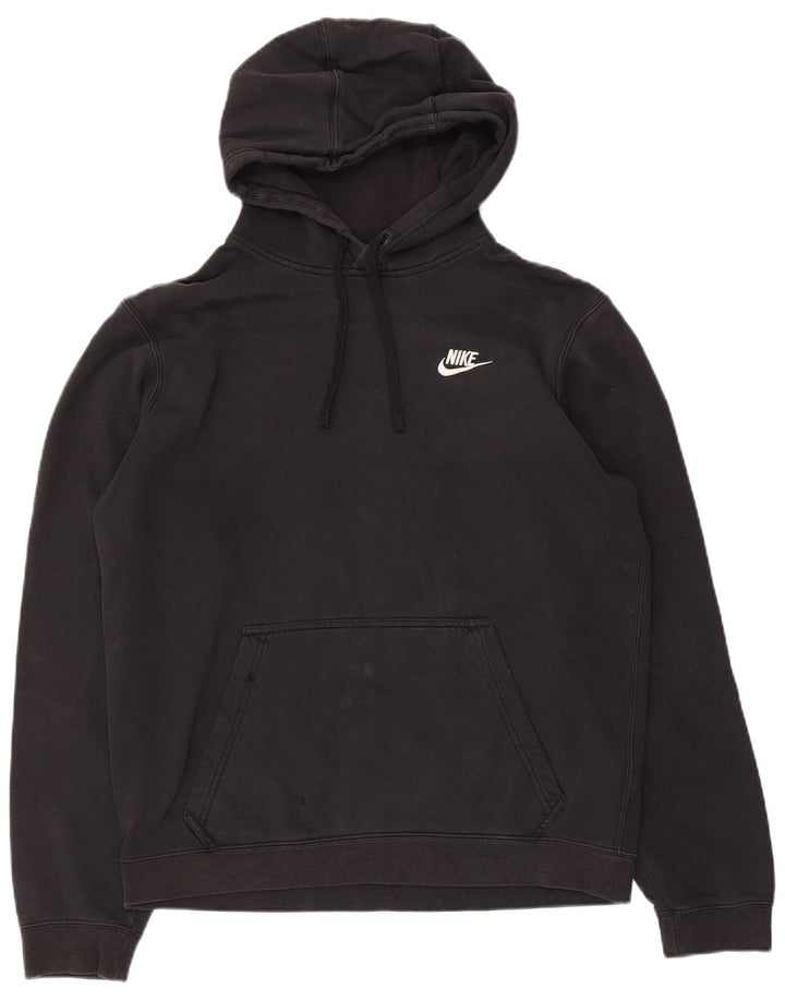 Nike Herre hættetrøje Jumper Medium Sort Bomuld