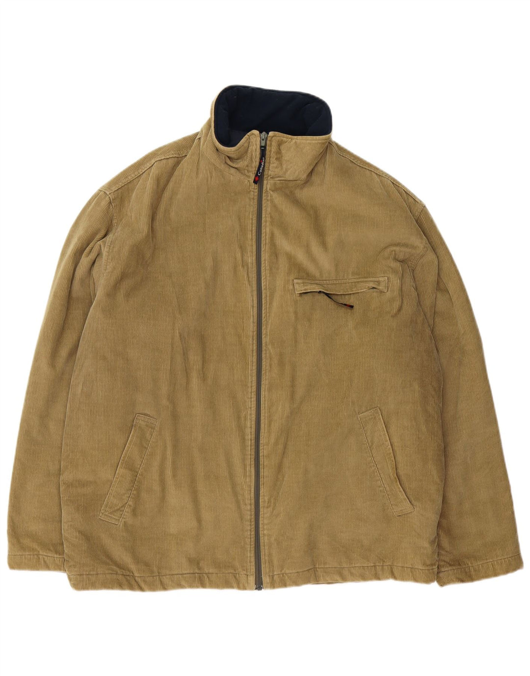 Canadisk Herre Corduroy Jacket UK 42 XL Khaki