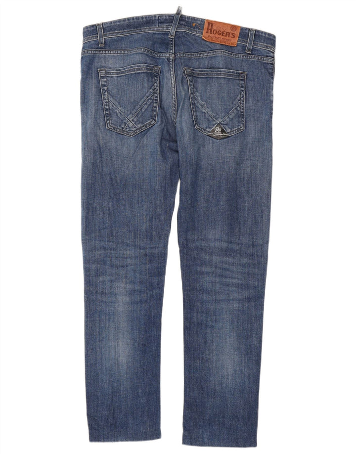 Roy Rogers Slim Jeans til mænd W36 L29 blå bomuld