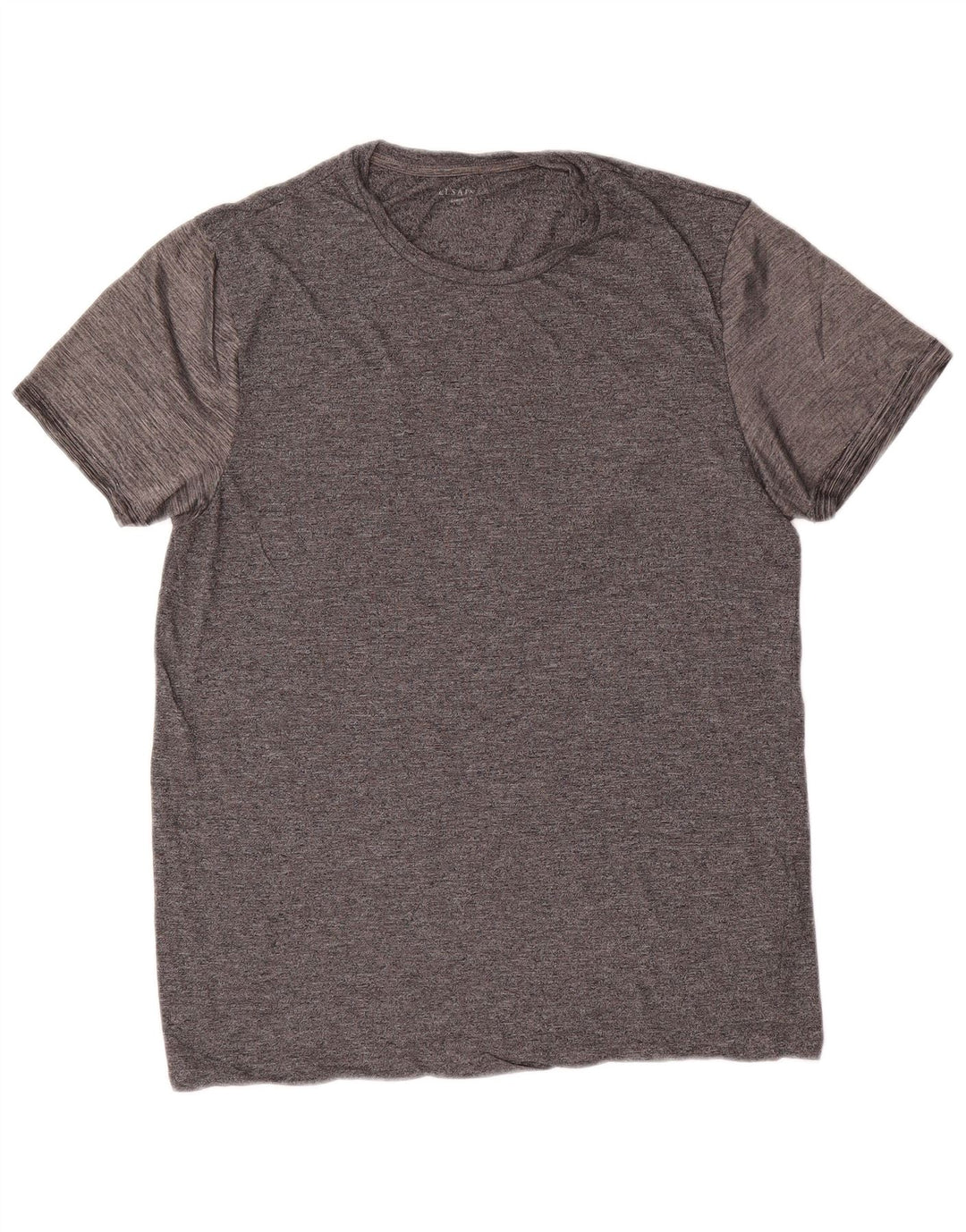 ALL SAINTS Herre T-Shirt Top Stor Grå Viscose
