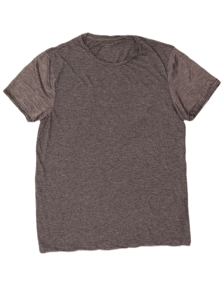 ALL SAINTS Herre T-Shirt Top Stor Grå Viscose