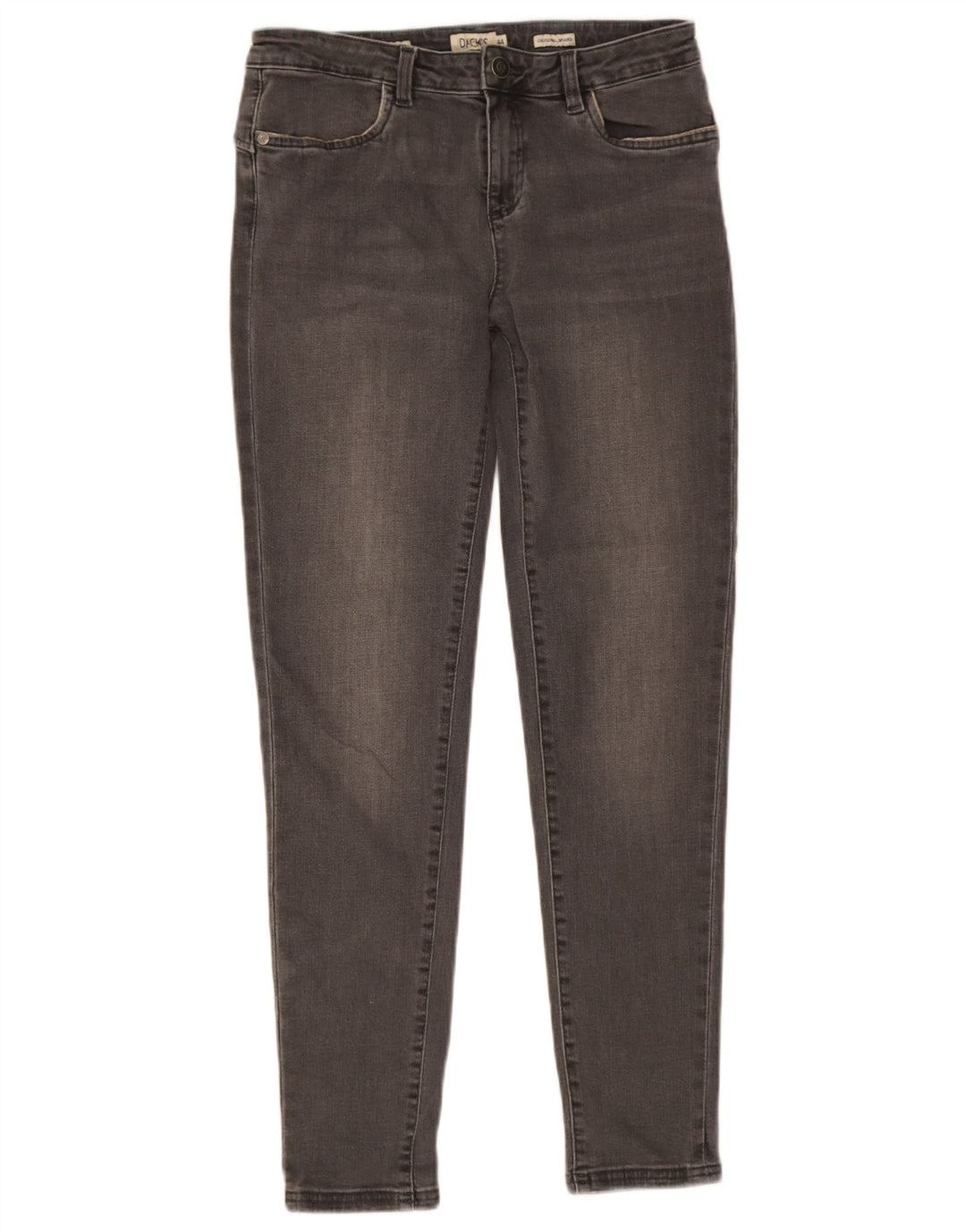 Dacks Skinny Jeans til kvinder IT 44 Medium W30 L28 Grå Bomuld