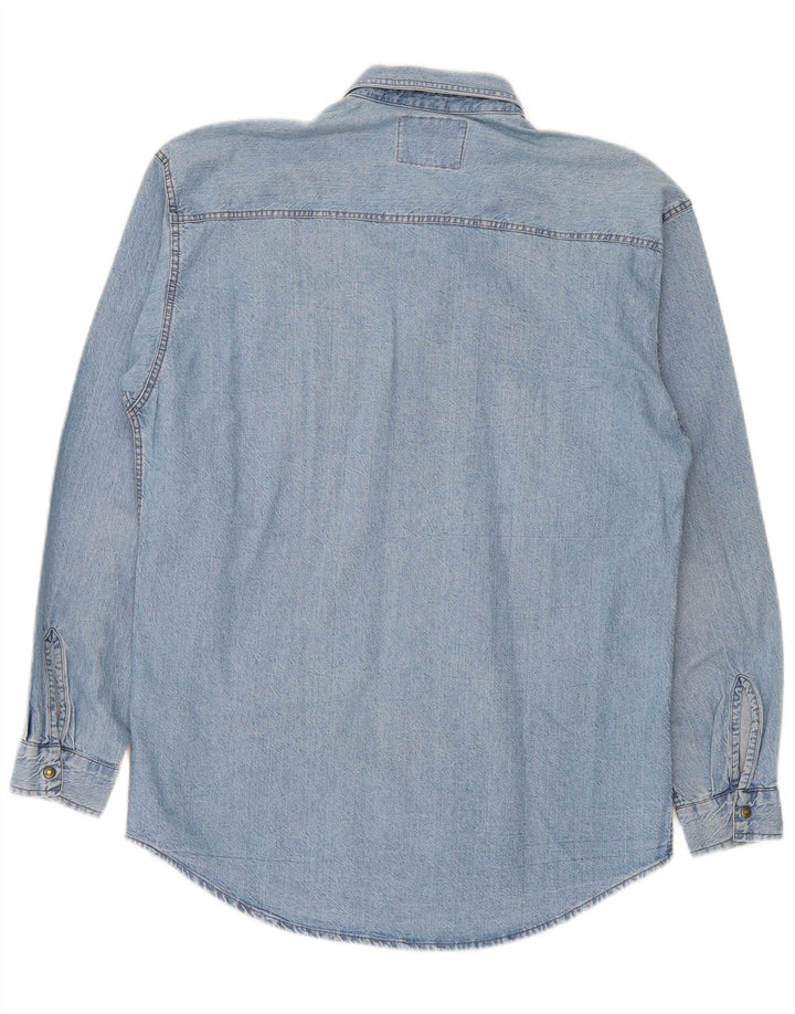 Carrera denimskjorte til mænd Medium blå bomuld