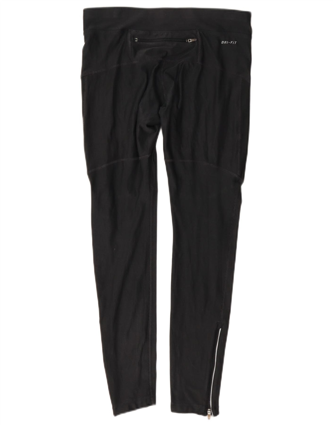 Nike Dame Dri Fit Leggings UK 10 Small Black