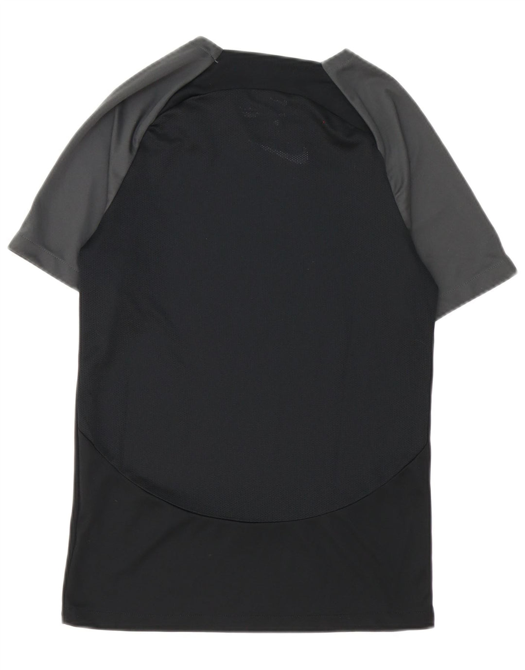Nike Herre Dri Fit grafisk T-shirt Top Lille sort Colourblock Polyester
