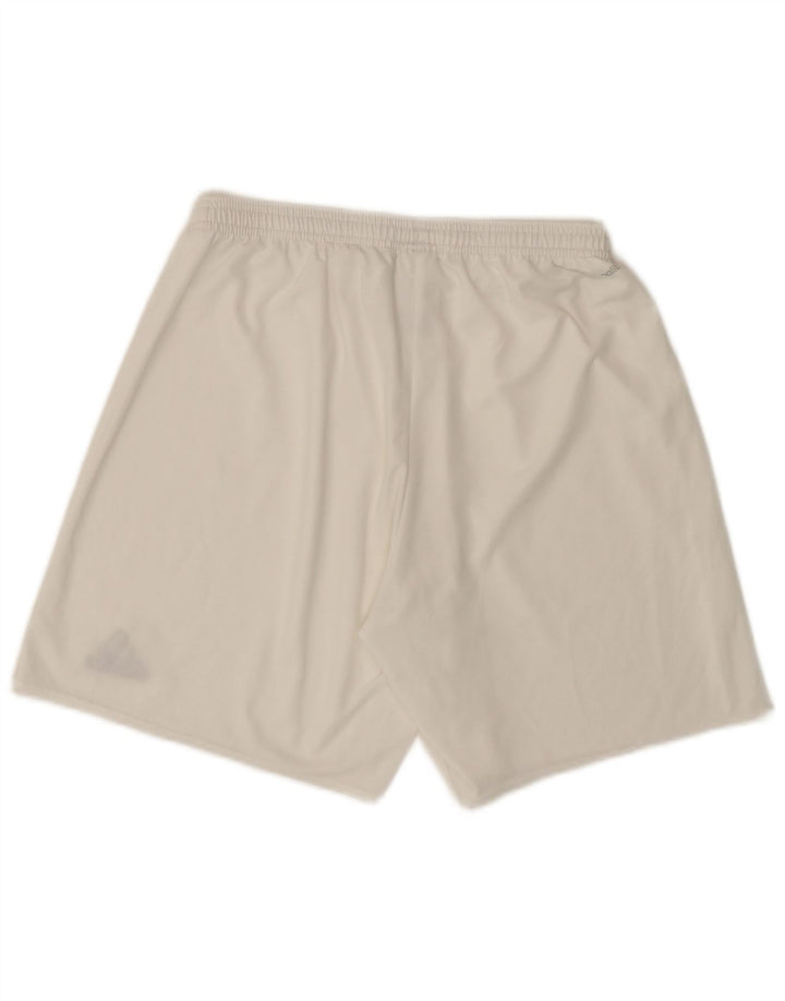 ADIDAS Herre Climalite Sportshorts Store hvide polyester