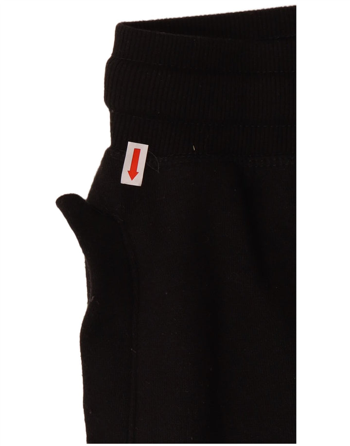 BÆK Herre grafisk træningsdragt Bukser Joggers Large Sort Bomuld