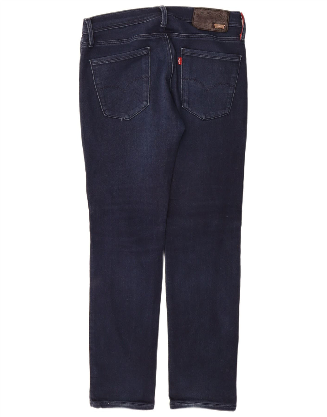 Levi's Slim Jeans til mænd W32 L31 Marineblå bomuld