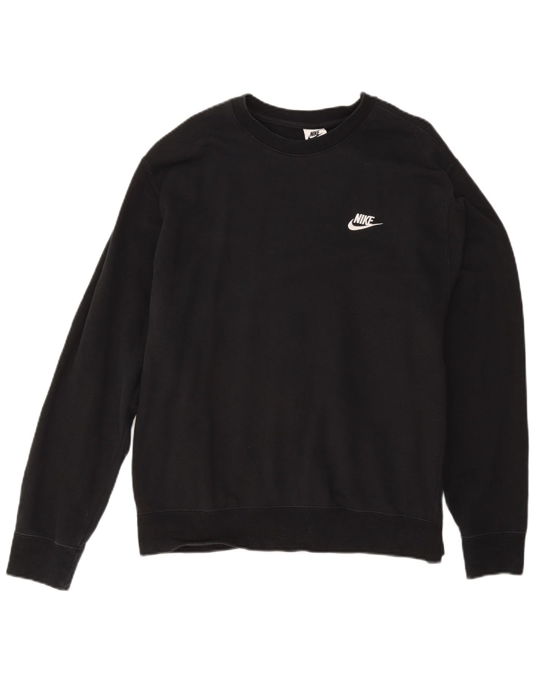 Nike Sweatshirt til mænd, stor sort bomuld