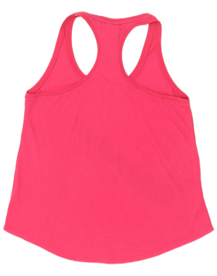 Nike Dame Grafisk Vest Top UK 12 Medium Pink