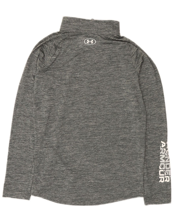 Under Armour Girls Grafisk Pullover Træningsdragt Top 11-12 År Stor Grå