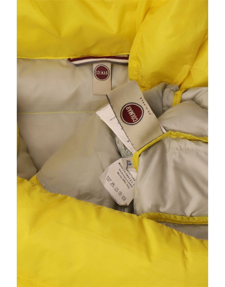 Colmar Dame Padded Jakke IT 42 Small Gul Polyester
