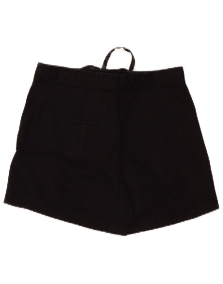 Vintage kvinders afslappede shorts W30 medium sort bomuld