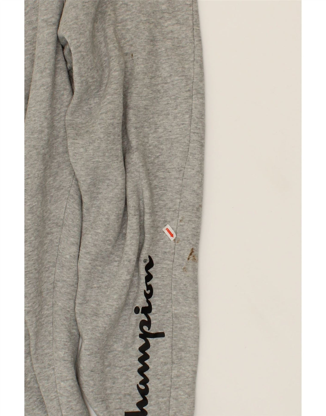 CHAMPION Mens Graphic Tracksuit Trousers Medium  Grey Cotton Vintage Champion and Second-Hand Champion from Messina Hembry 