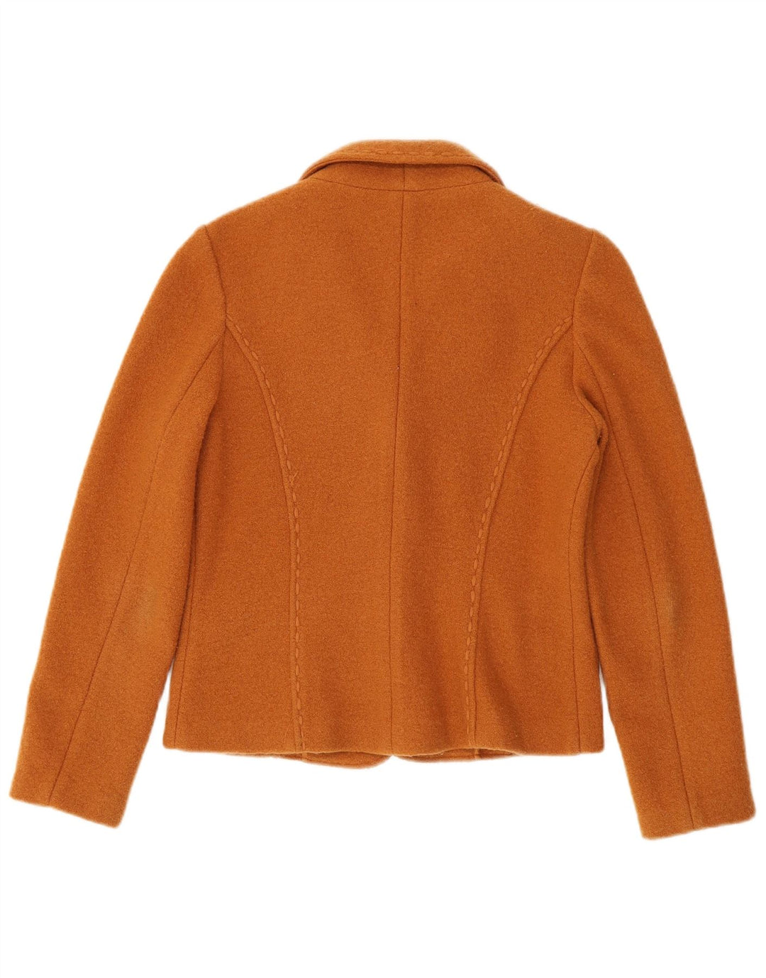 Max Mara Dame Weekend 2 Button Blazer Jacket UK 12 Medium Orange