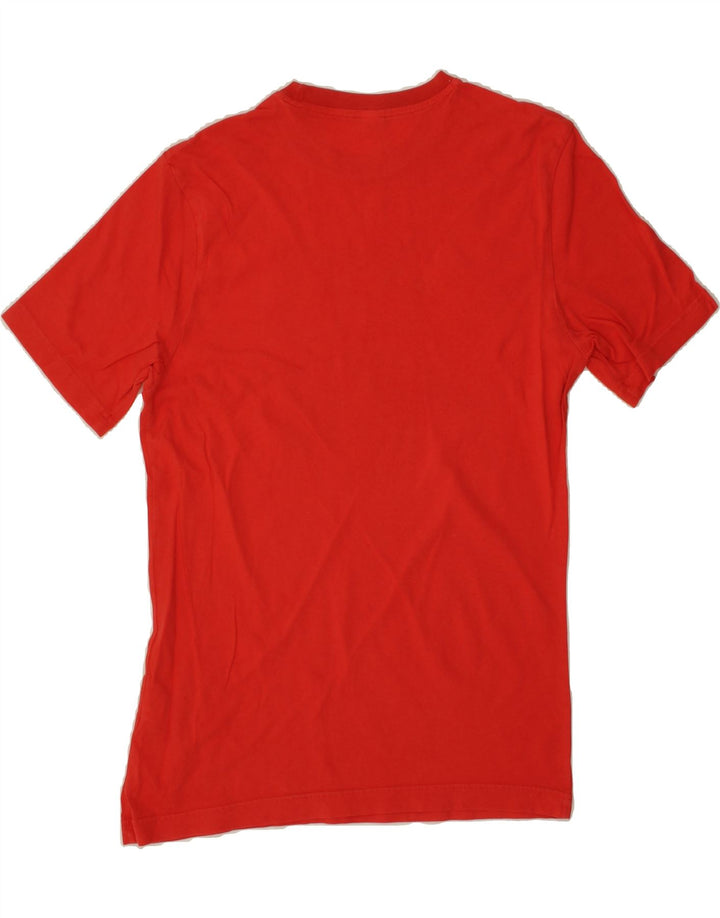 REEBOK Mens Graphic T-Shirt Top Small Red Cotton Vintage Reebok and Second-Hand Reebok from Messina Hembry 