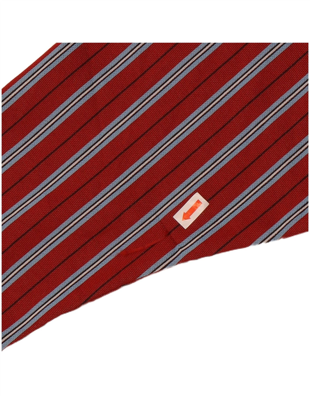 Zara Womens Crop Top Langærmet UK 14 Medium Rødstribet