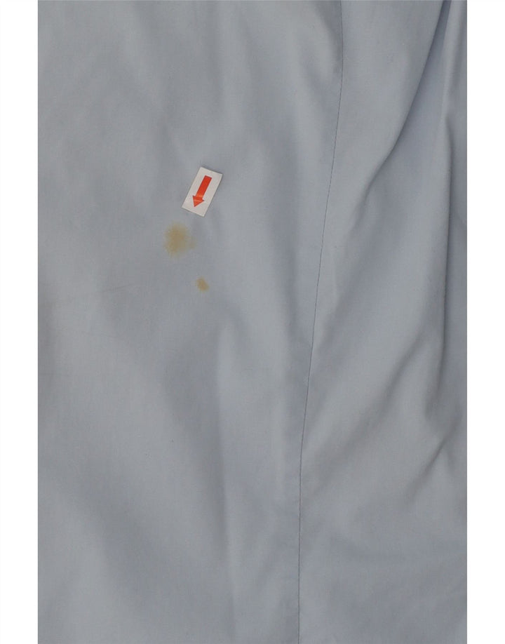 ICEBERG Mens Slim Short Sleeve Shirt Medium Blue Cotton Vintage Iceberg and Second-Hand Iceberg from Messina Hembry 