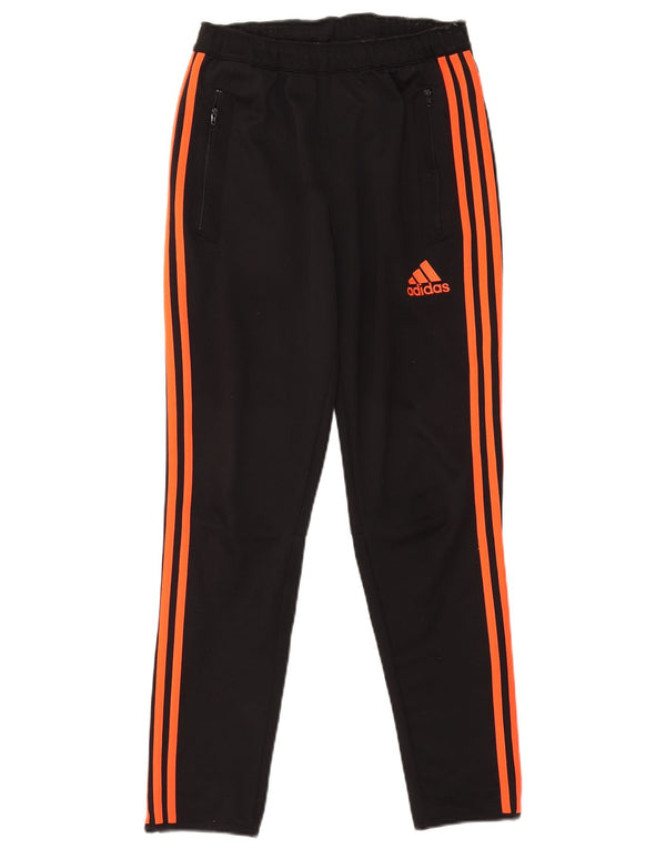 Adidas Boys Climacool træningsdragt bukser 13-14 år XL Sort Colourblock