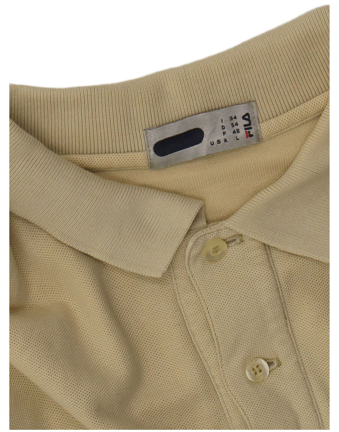 FILA Poloshirt til mænd IT 54 XL Beige