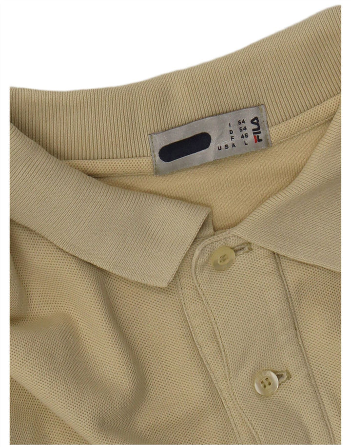 FILA Poloshirt til mænd IT 54 XL Beige
