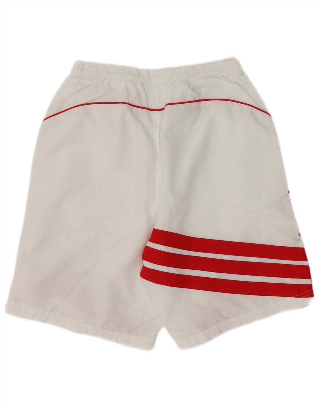 ADIDAS Boys Graphic Sport Shorts 11-12 Years  White Colourblock Polyester