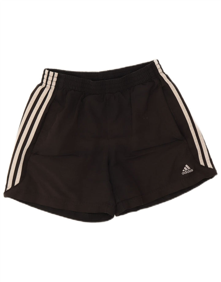 Adidas Womens Clima 365 Sports Shorts UK 8 Small Black Polyester