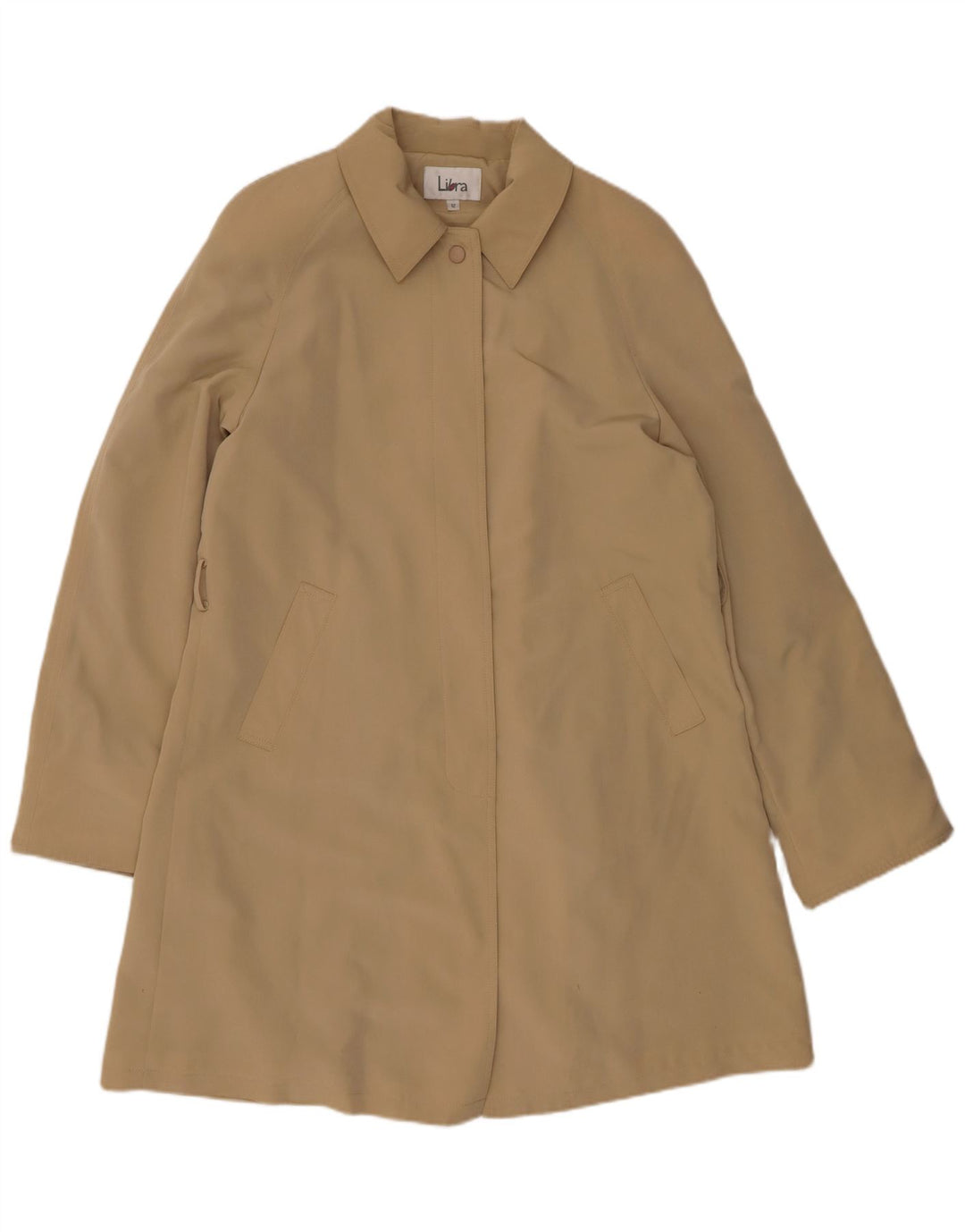 Libra Dame Overfrakke US 12 Large Beige Polyester