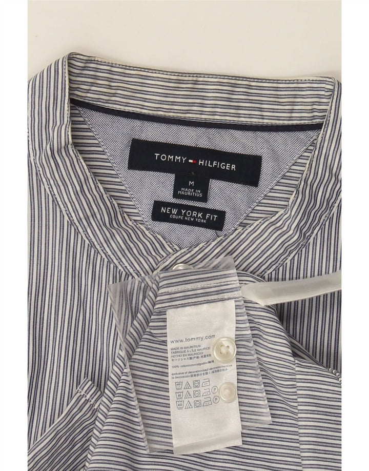 Tommy Hilfiger Herreskjorte Medium Grey Pinstripe Bomuld
