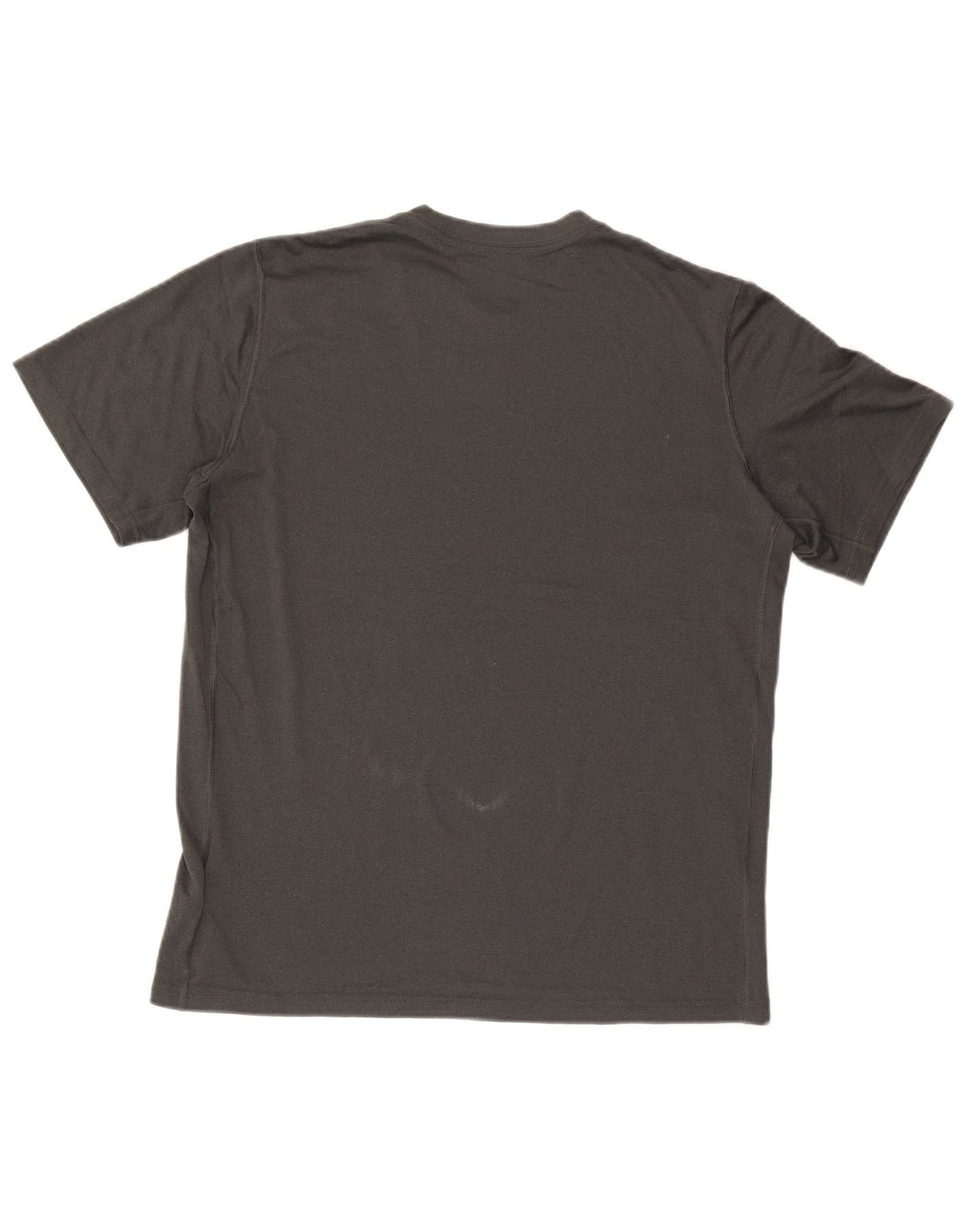Nike Herre Dri Fit T-Shirt Top Stor Grå Polyester