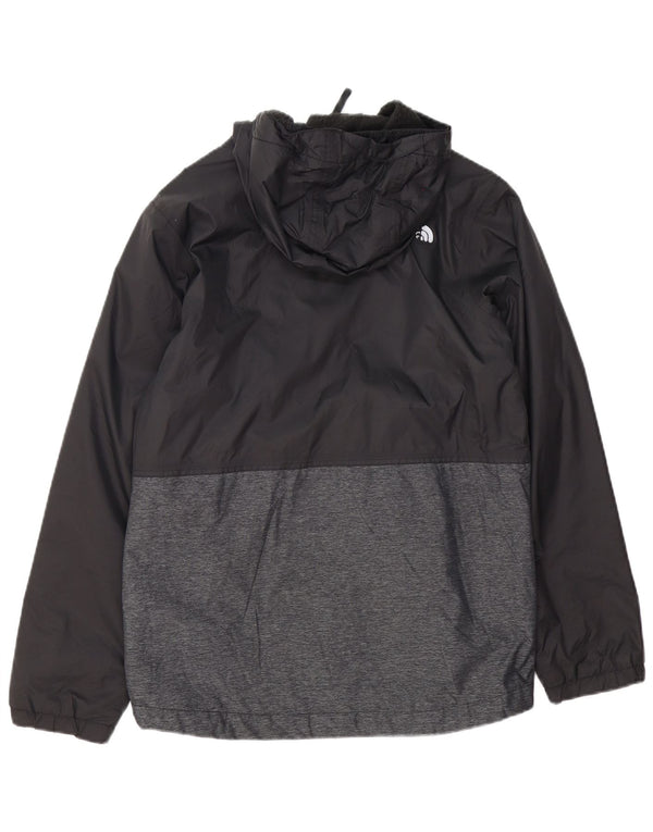 The North Face Boys Windbreaker Jacket 14-15 år XL Sort Colourblock