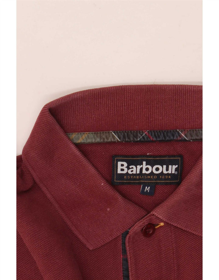 Barbour herre poloshirt Medium Burgundy