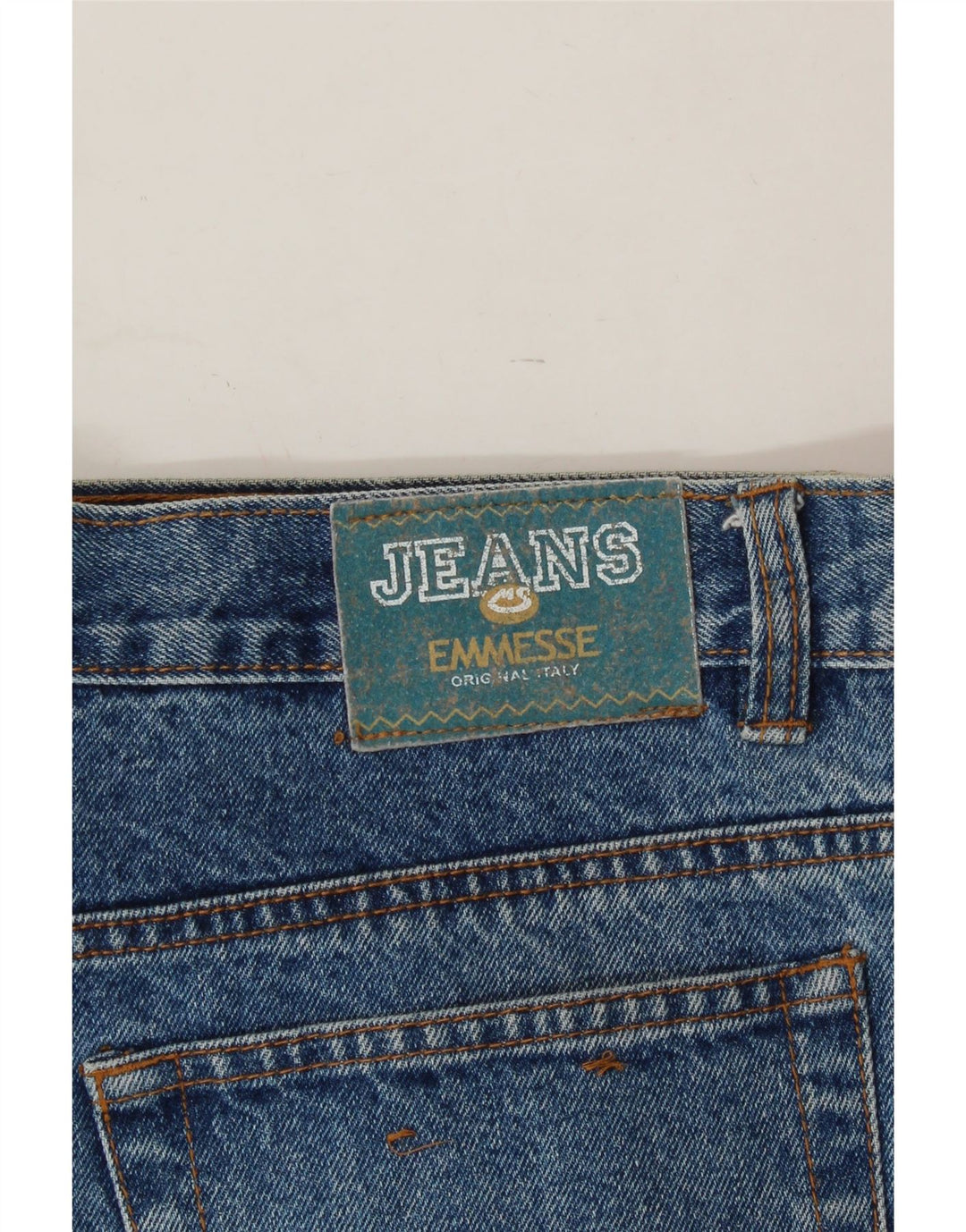 VINTAGE Womens Straight Jeans W36 L28 Blue Vintage Vintage and Second-Hand Vintage from Messina Hembry 