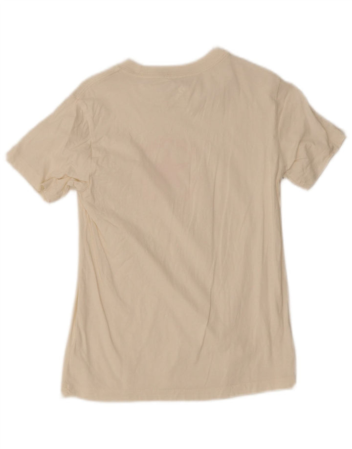 Converse Graphic T-Shirt Top UK 8 Small White