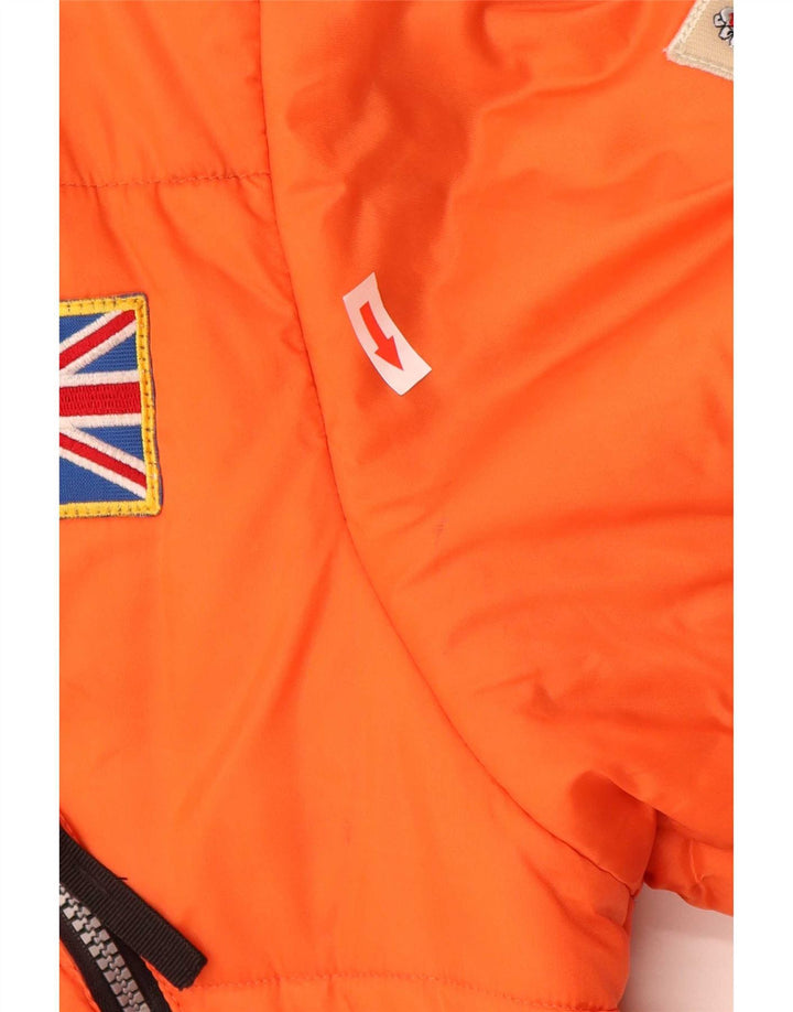 Explorer Herre Grafisk Skijakke UK 40 Large Orange