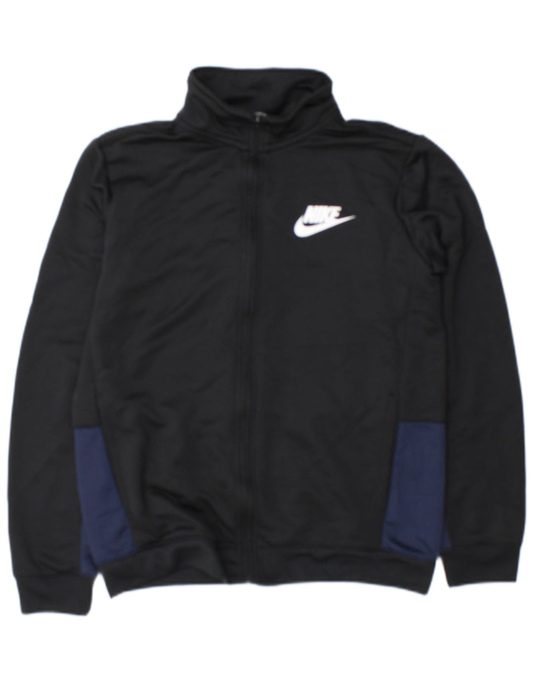 Nike træningsdragt topjakke til drenge 13-14 år XL Sort Colourblock Polyester