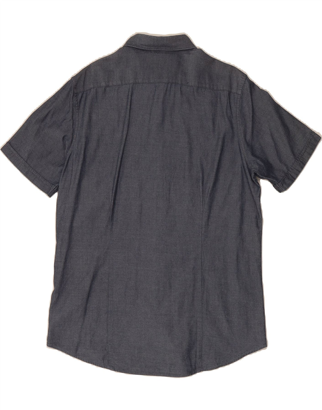 MICHAEL KORS Mens Slim Fit Short Sleeve Shirt Large Grey Colourblock Vintage Michael Kors and Second-Hand Michael Kors from Messina Hembry 