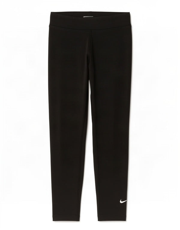 Nike Womens Leggings UK 10 Small Black Cotton