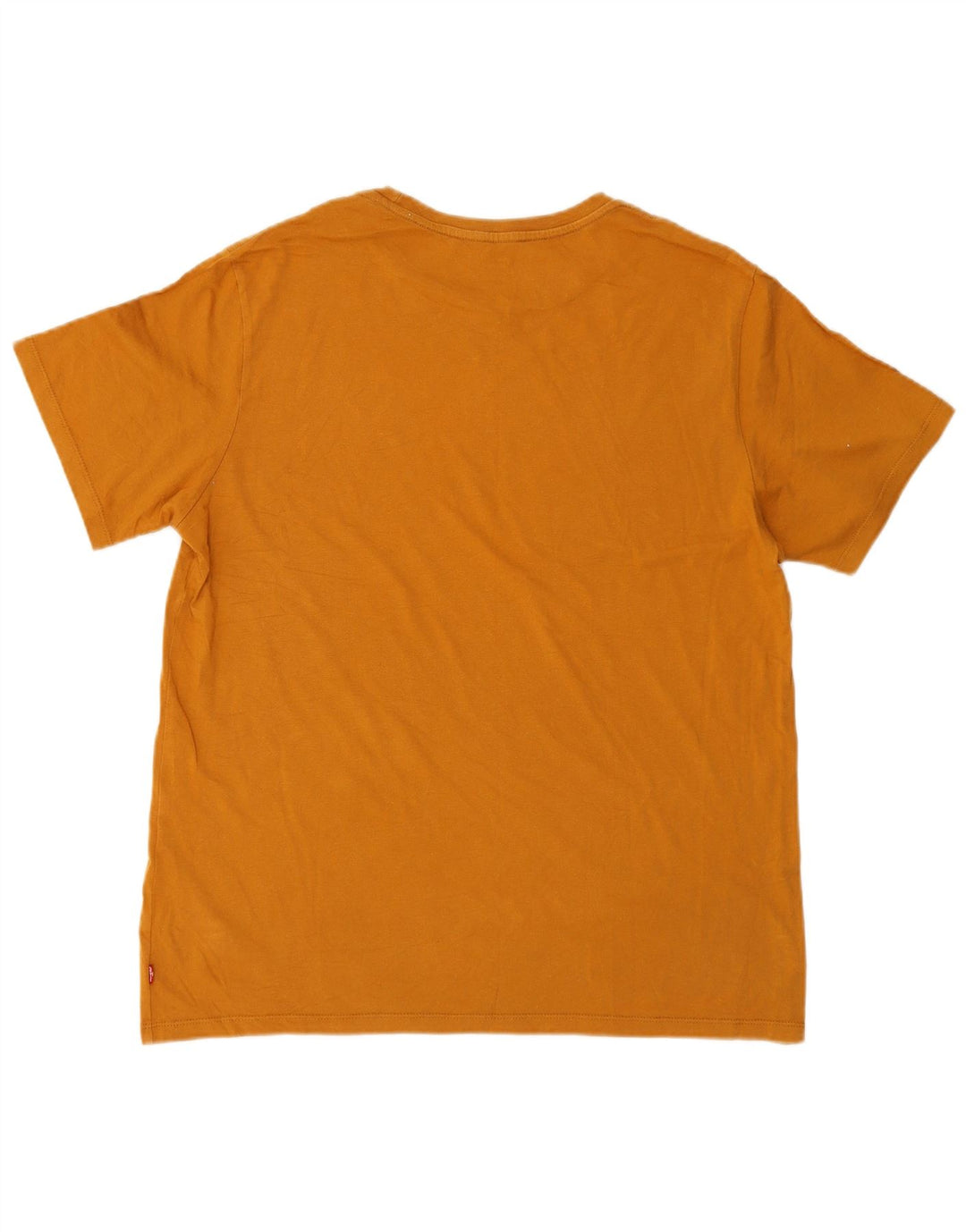 Levi's Herre Standard Grafisk T-Shirt Top Stor Orange